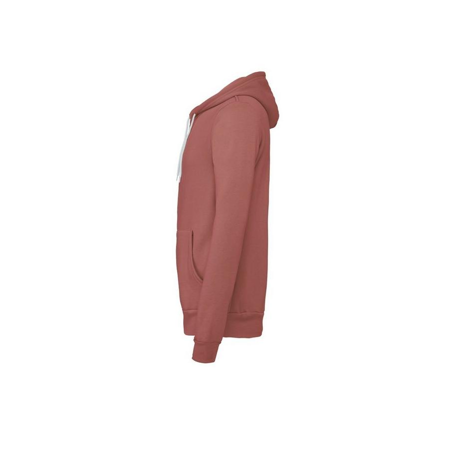 Bella + Canvas Felpa con cappuccio full zip  