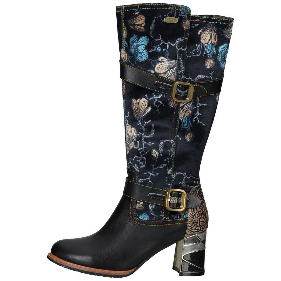 Laura Vita Marbreo Bottes à motif floral  