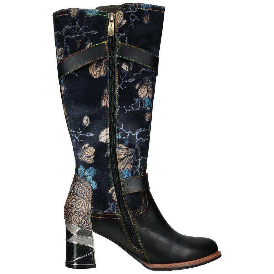 Laura Vita Marbreo Bottes à motif floral  