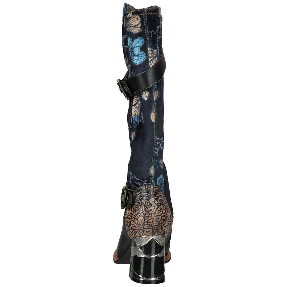Laura Vita Marbreo Bottes à motif floral  