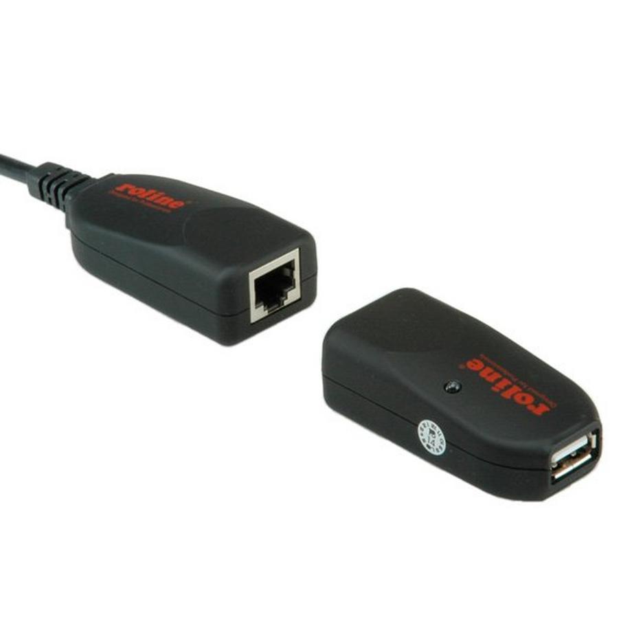 Roline  ROLINE USB 2.0 Verlängerung über RJ45, max. 50m 