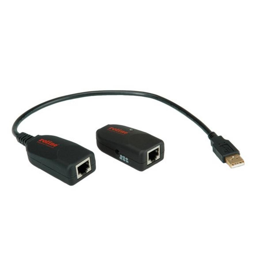 Roline  ROLINE USB 2.0 Verlängerung über RJ45, max. 50m 
