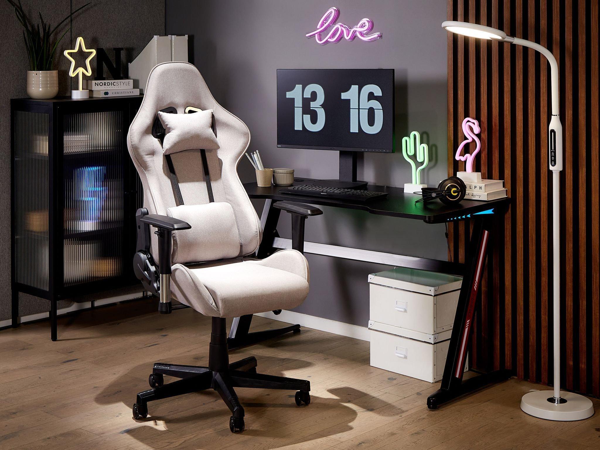 Beliani Gaming Stuhl aus Polyester Modern WARRIOR  