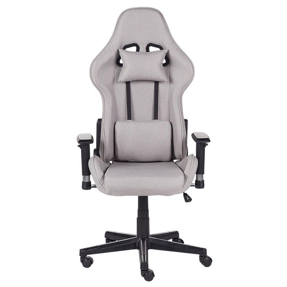 Beliani Siège de gaming en Tissu Moderne WARRIOR  