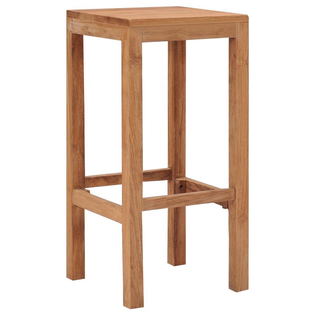 VidaXL Tabouret de bar bois  