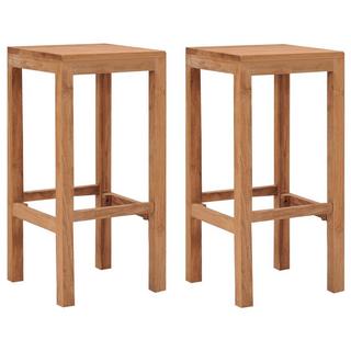 VidaXL Tabouret de bar bois  