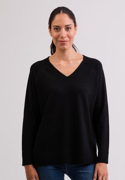 CASH-MERE.CH  Pullover mit Seitenschlitzen 