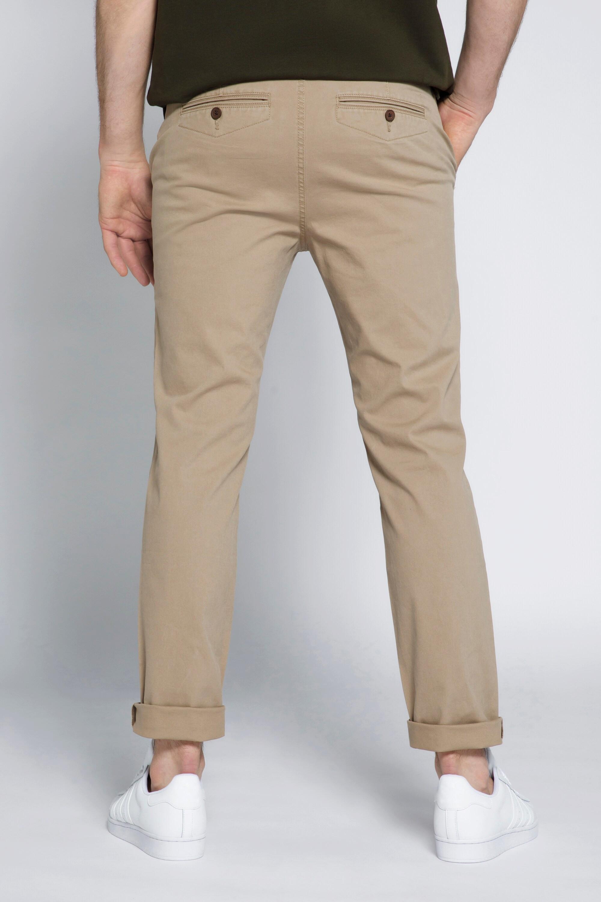 Sthuge  Chino STHUGE, coupe ventre confort, modern straight fit, 4 poches, jusqu'à la taille 36 