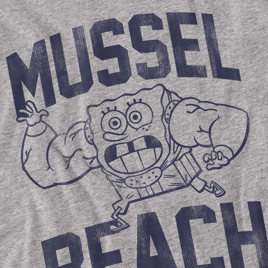 Nickelodeon Maglietta Mussel Beach Lifting Team  