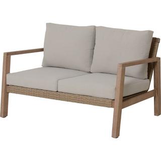 mutoni Gartenlounge San Mateo natur (4-er Set)  