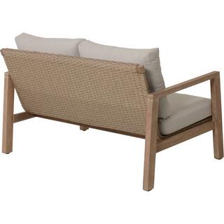 mutoni Gartenlounge San Mateo natur (4-er Set)  