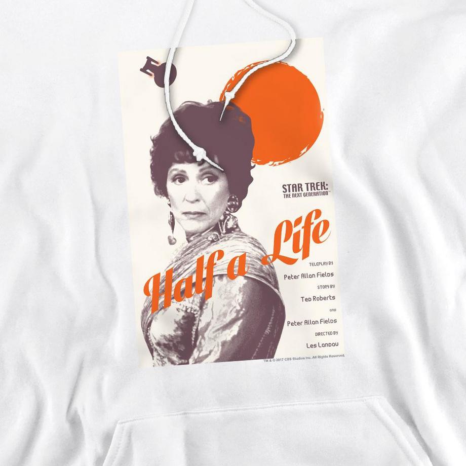 Star Trek The Next Generation Season 4 Episode 22 Felpa con cappuccio  