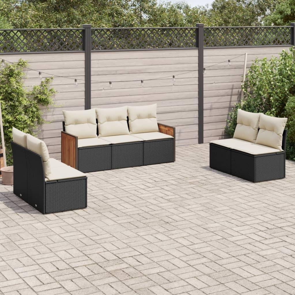 VidaXL Garten sofagarnitur poly-rattan  