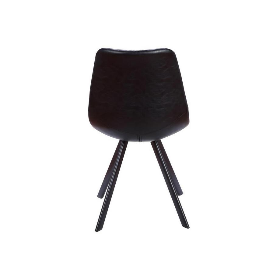 Vente-unique Lot de 6 chaises LUBINE Simili  