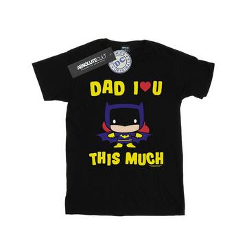 Tshirt BATMAN DAD LOVE YOU THIS MUCH