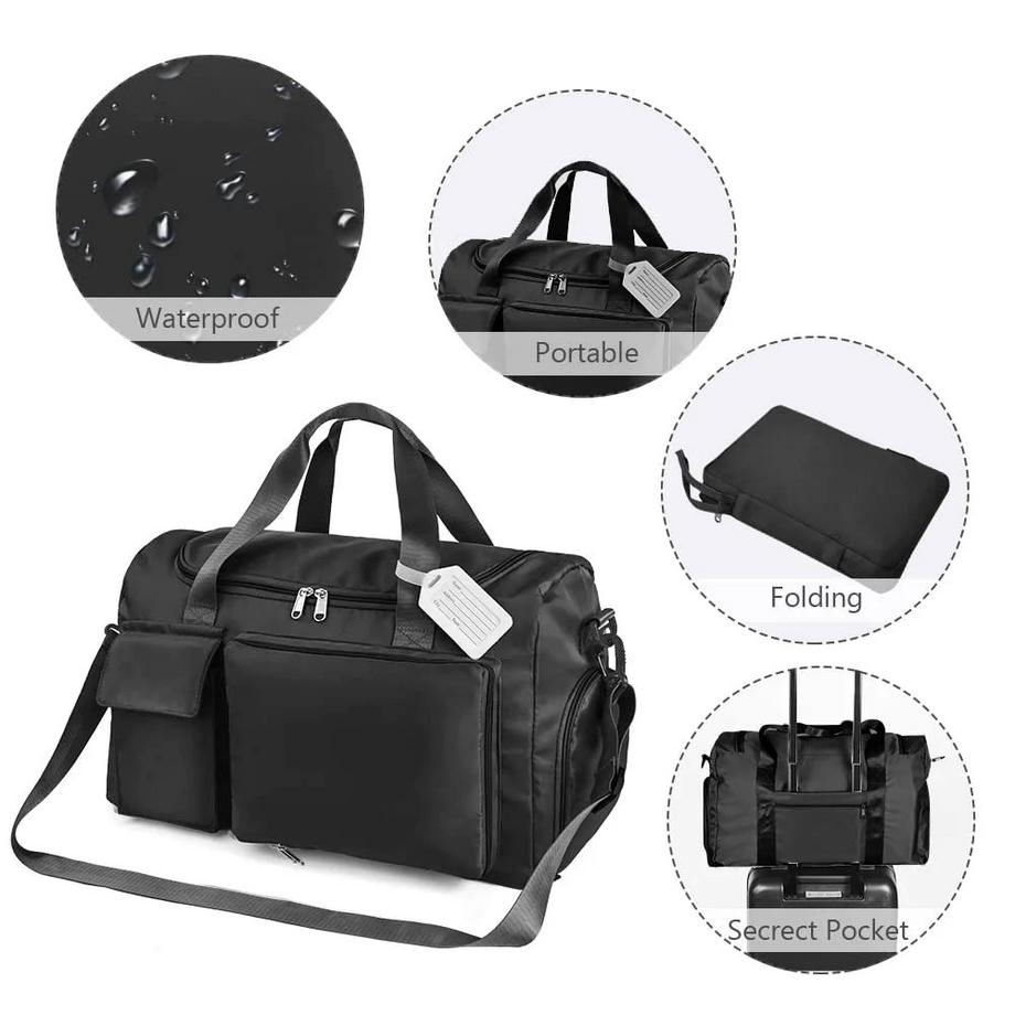 Only-bags.store Faltbare Weekender Reisetasche  