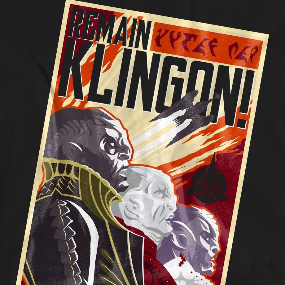 Star Trek  Remain Klingon T-Shirt 