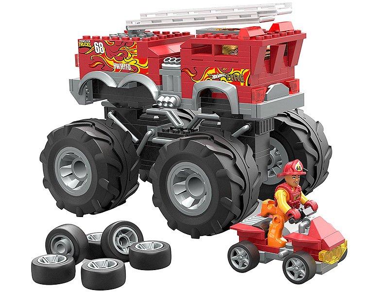 Mega Construx  Hot Wheels 5 Alarm Monster Truck (284Teile) 
