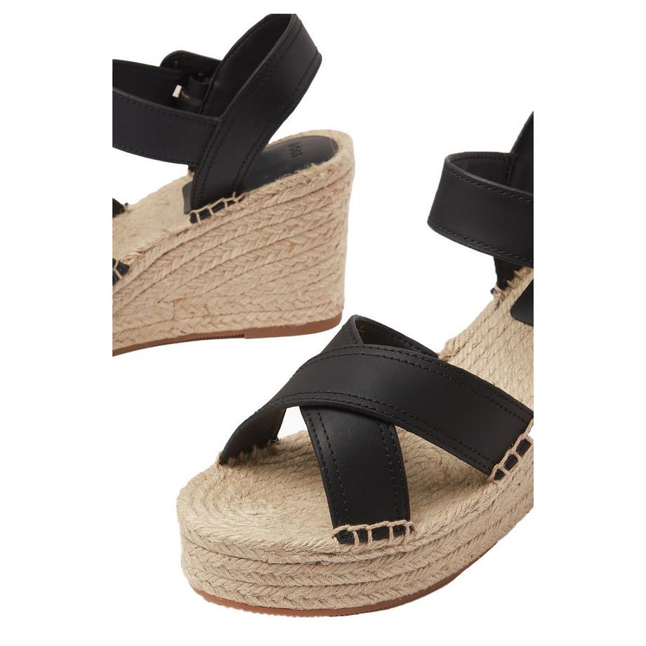 BOSS Espadrillas Bretelle Tacco a Zeppa  