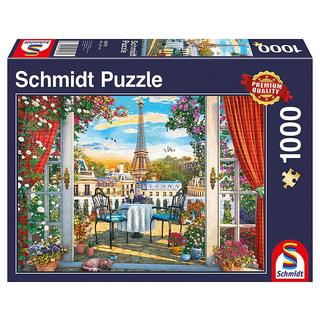 Schmidt  Puzzle Terrasse in Paris (1000Teile) 