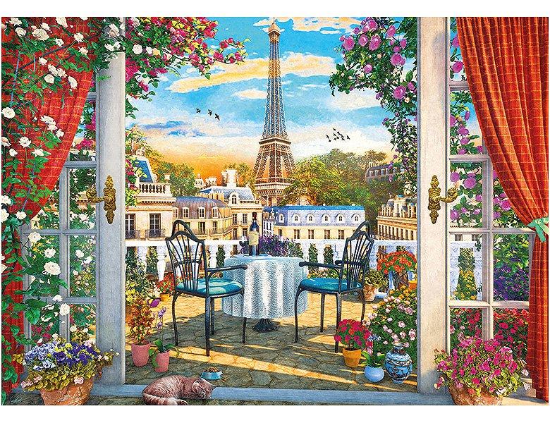 Schmidt  Puzzle Terrasse in Paris (1000Teile) 