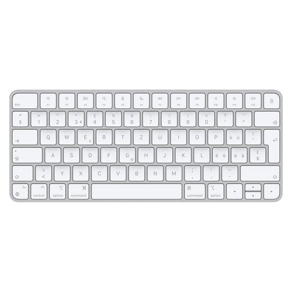 Apple  Magic Tastatur USB + Bluetooth Schweiz Aluminium 