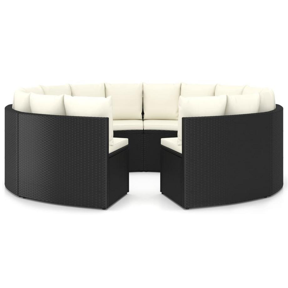 Garten-lounge-set poly-rattan