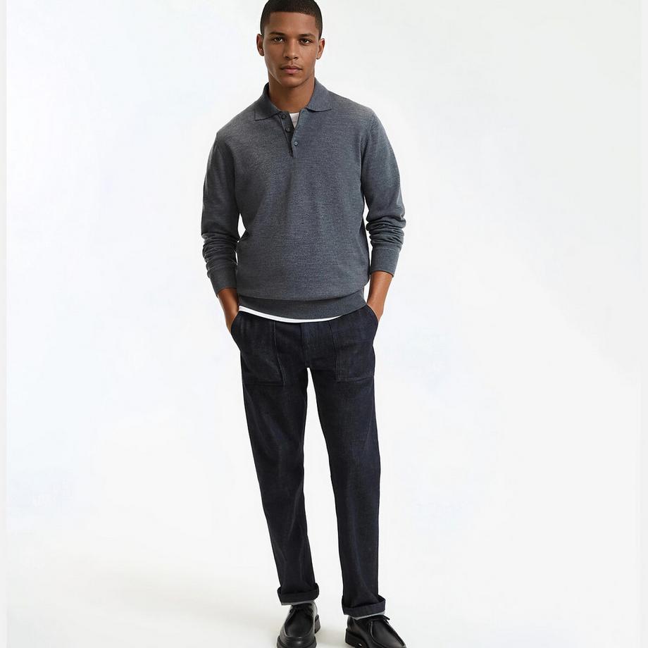 La Redoute Collections Pull col polo  