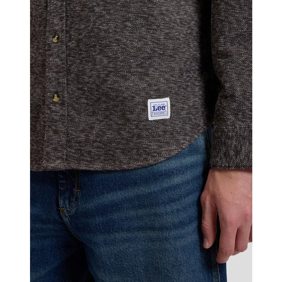 Lee Camicia Workwear Button Down a Maniche Lunghe  