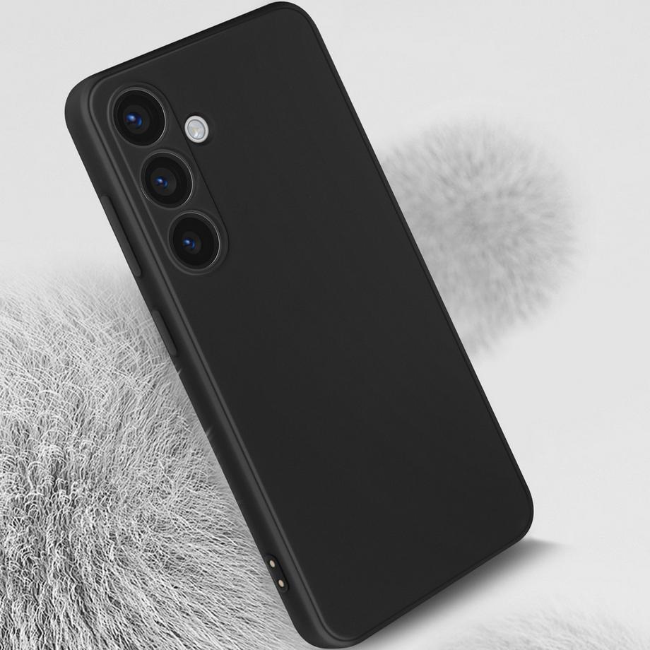 Avizar  Cover opaca Samsung S24 nera 