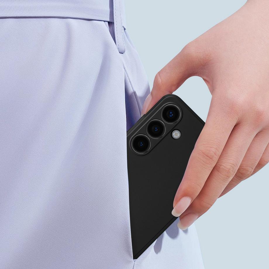 Avizar  Cover opaca Samsung S24 nera 