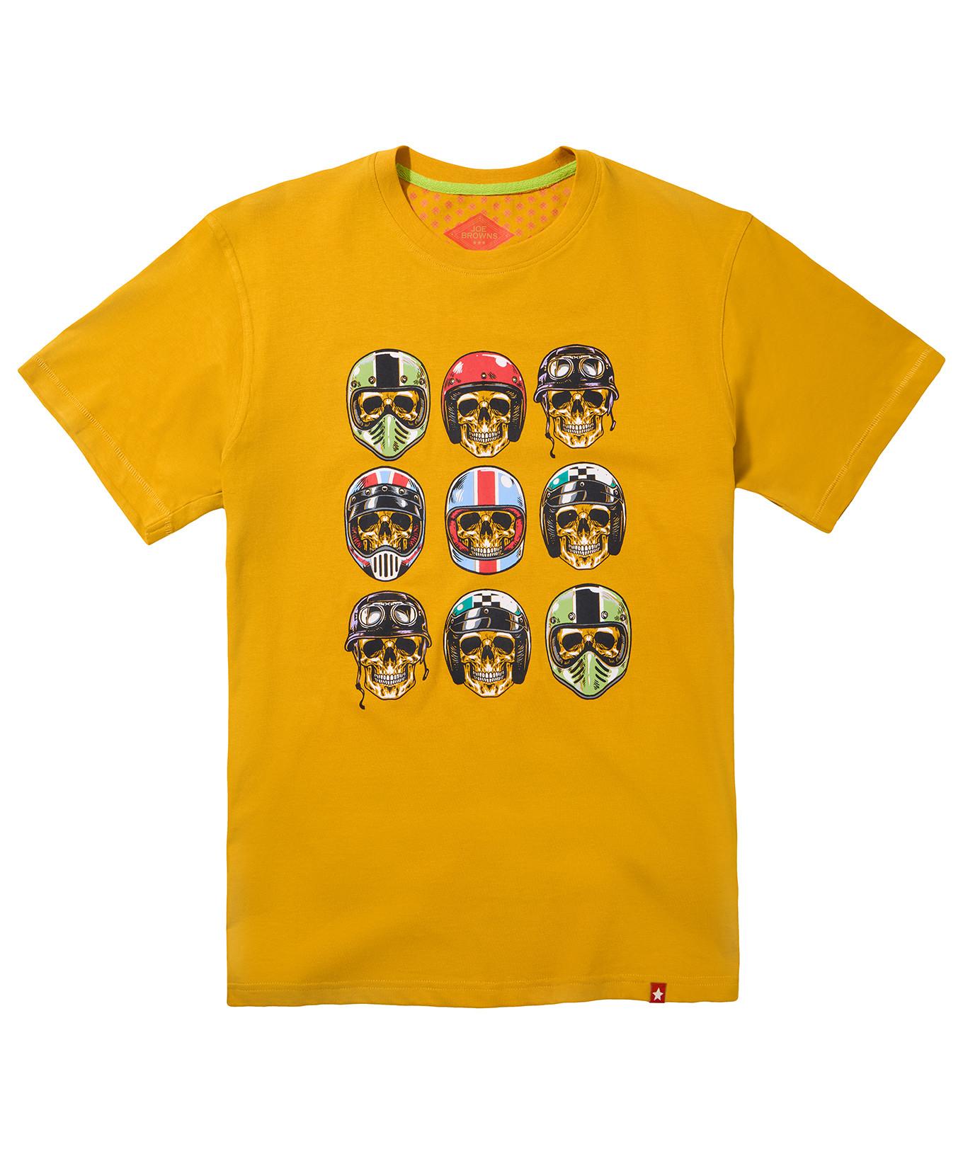 Joe Browns Pop Art Totenkopf Grafik Kurzarm T-Shirt  