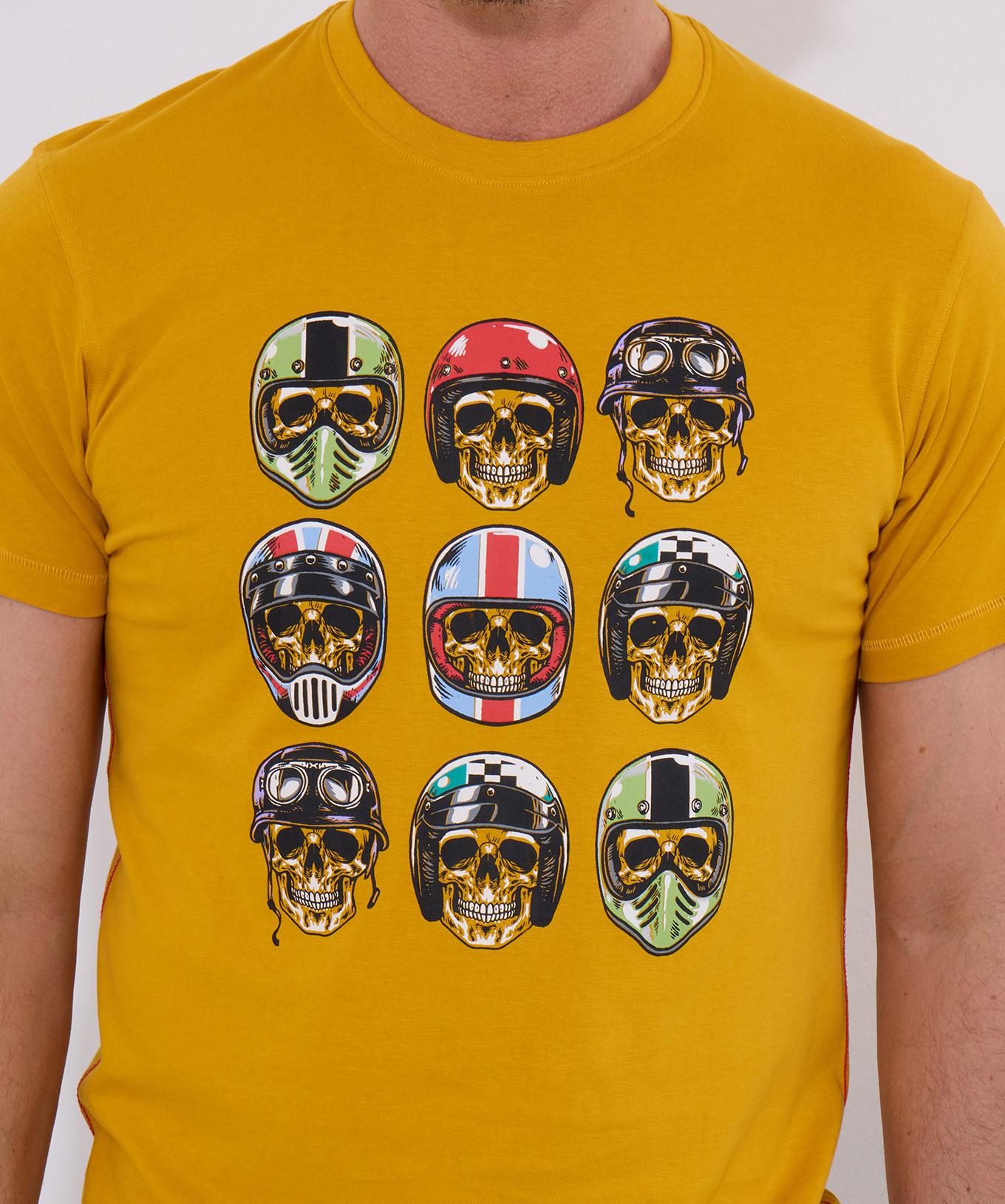 Joe Browns Pop Art Totenkopf Grafik Kurzarm T-Shirt  