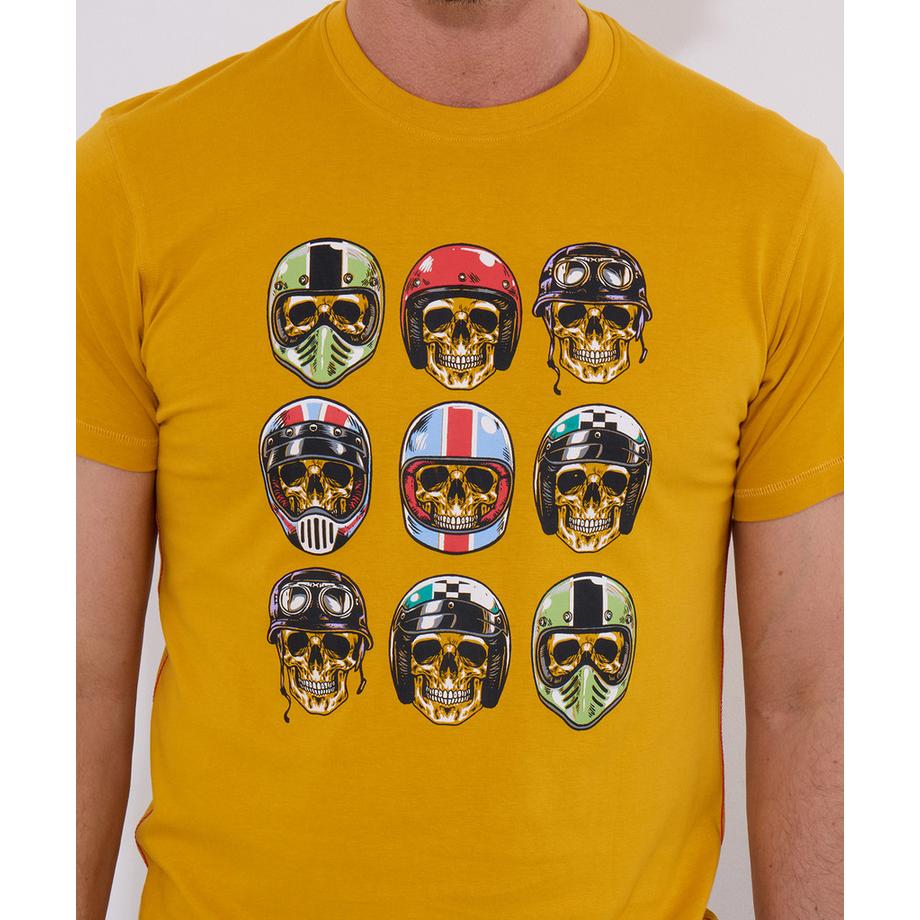 Joe Browns Pop Art Totenkopf Grafik Kurzarm T-Shirt  