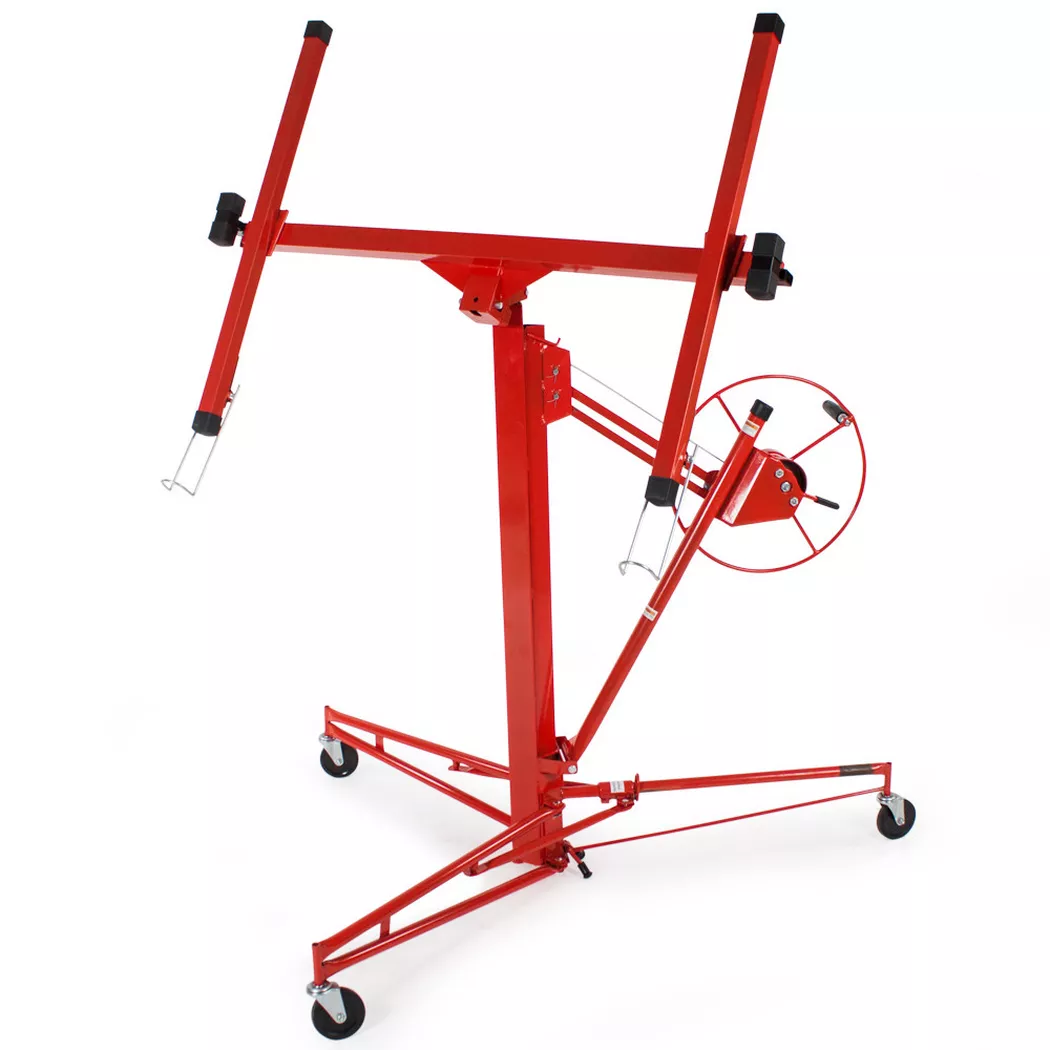 Tectake - Plattenheber 140-335 cm, One Size, Rot