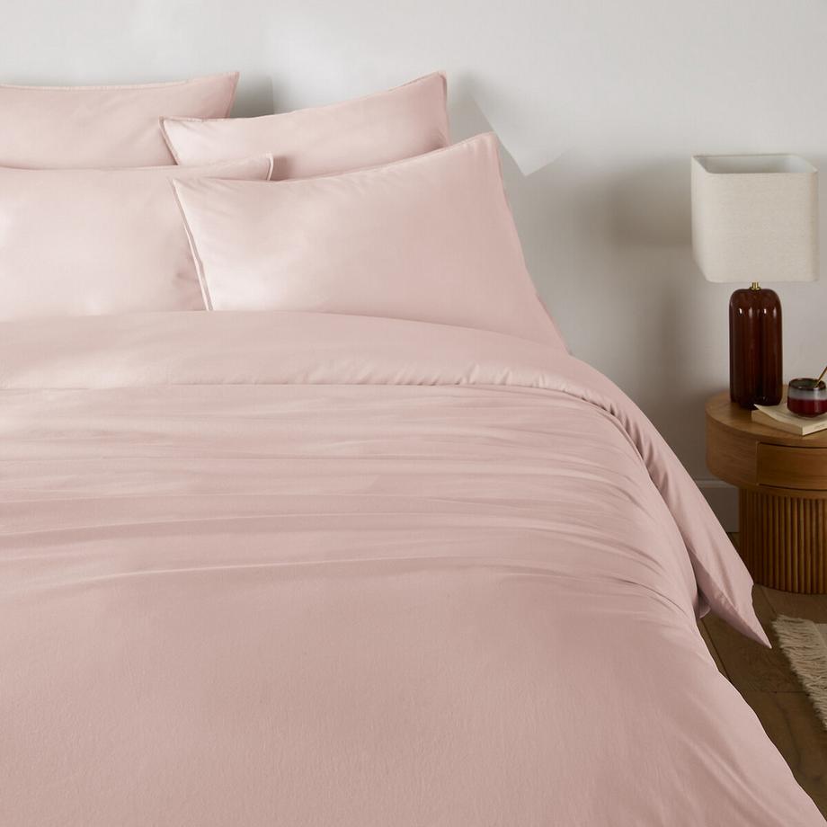 La Redoute Intérieurs Scenario Housse de couette unie en coton lavé  