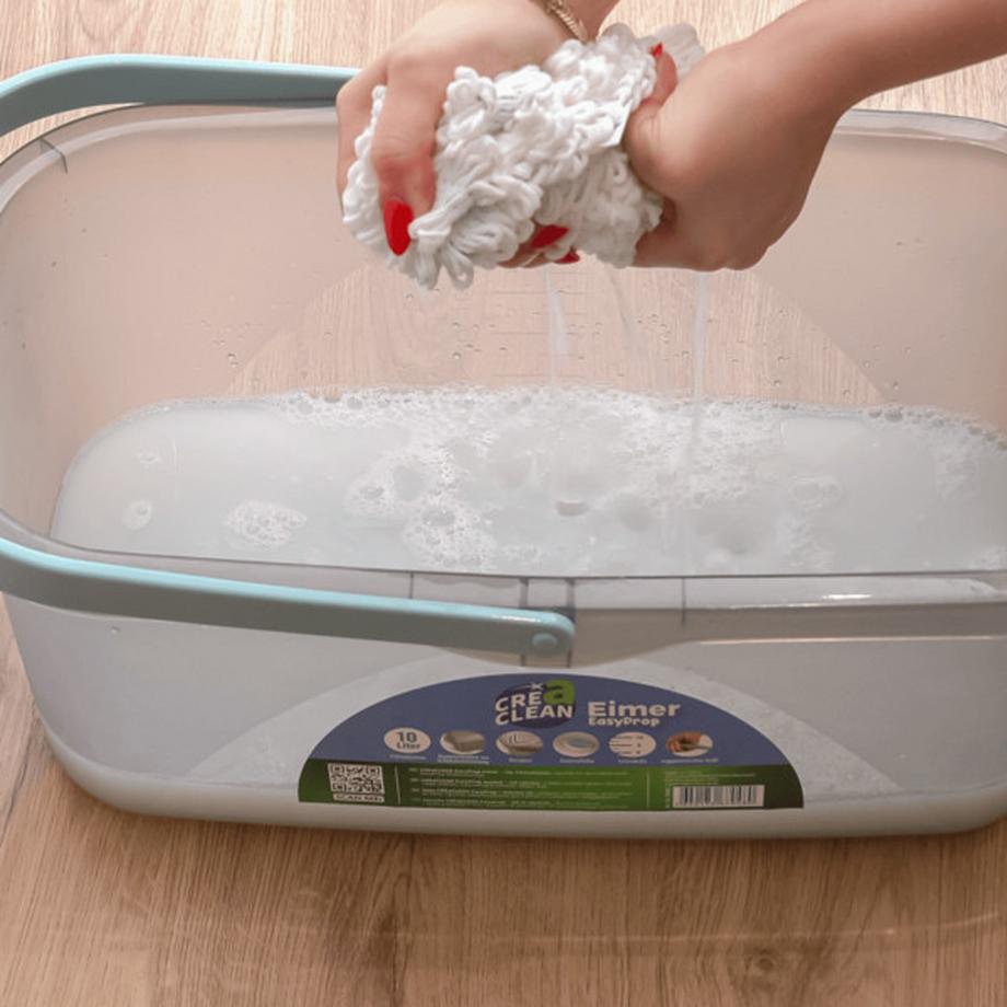 CREaCLEAN CREaCLEAN EasyProp – Ersatzpads Baumwolle Wischbezug, 2er Set  