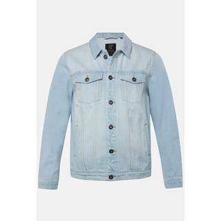 JP1880  Jeansjacke, Brusttaschen, Knopfleiste 