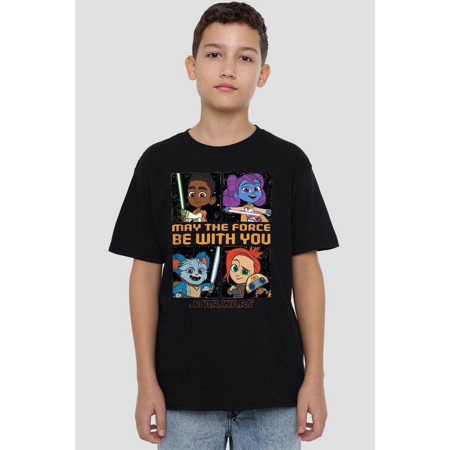 STAR WARS  Young Jedi Adventure Among The Stars TShirt 