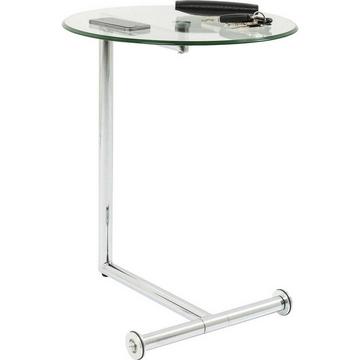 Table d&#039;appoint Easy Living verre clair Ø46cm