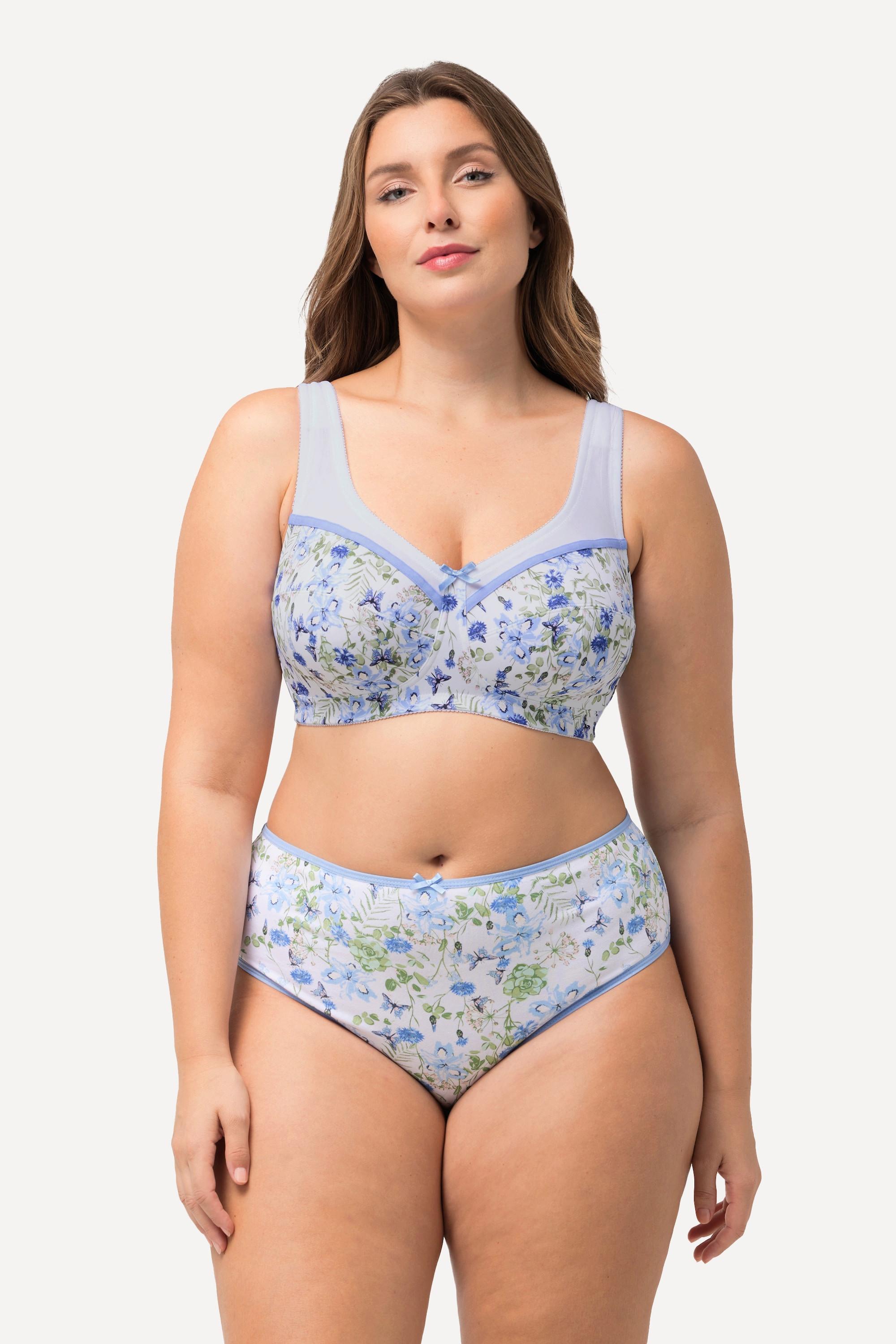 Ulla Popken  Soutien-gorge de maintien, papillons, sans armatures, bonnets de C à F 