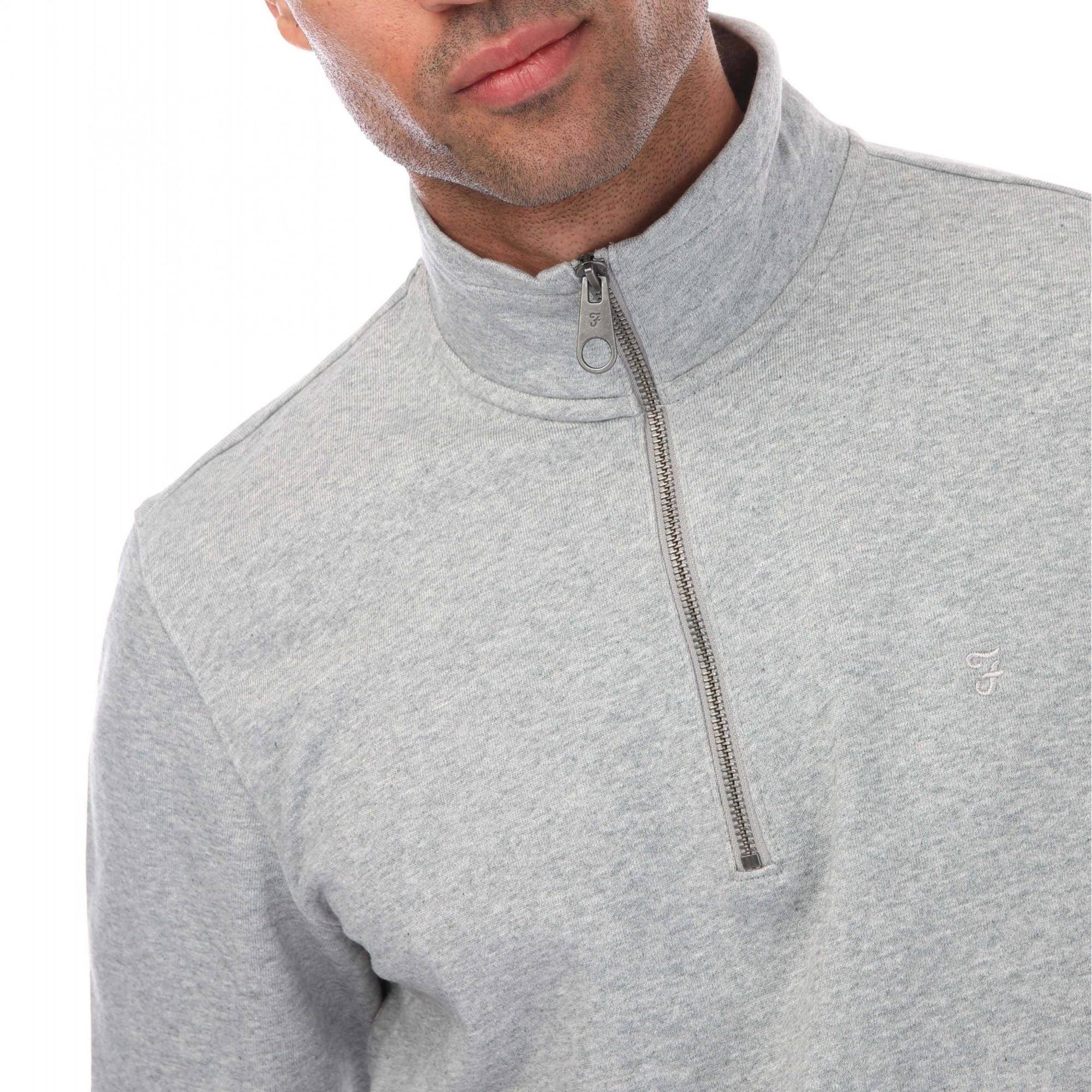 FARAH Aintree Half Zip Sweatshirt  