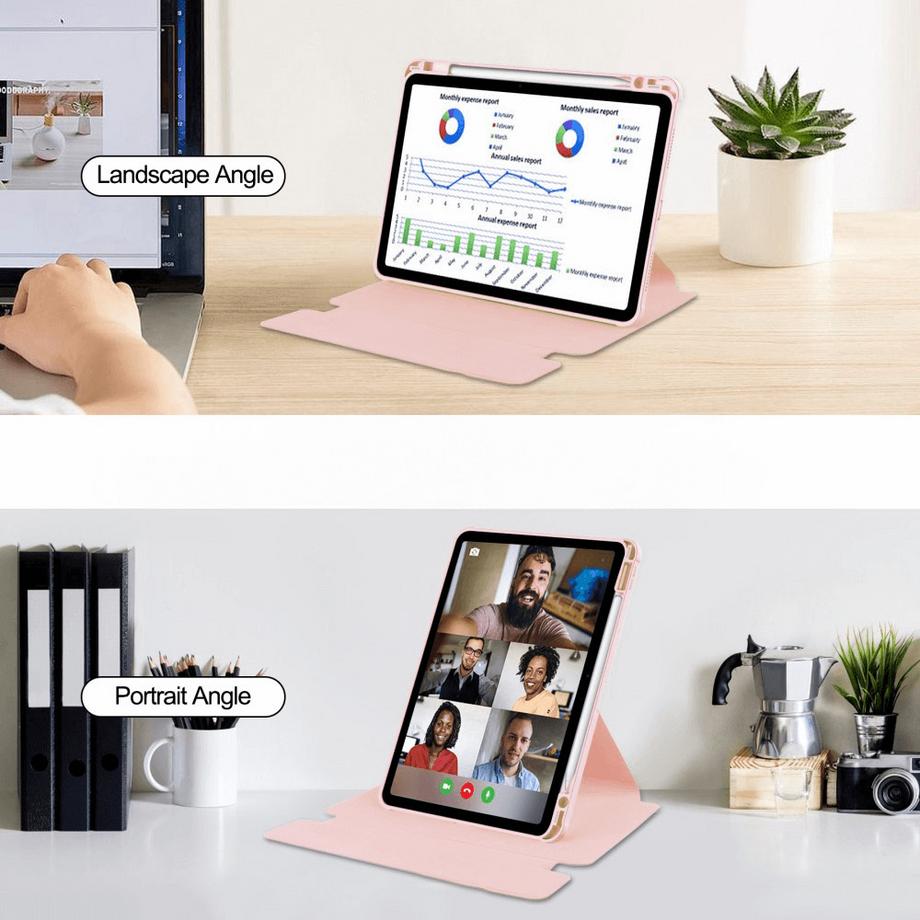 Cover-Discount  iPad Air 11 (M2 / M3) - 360-Grad Hülle mit Tastatur 