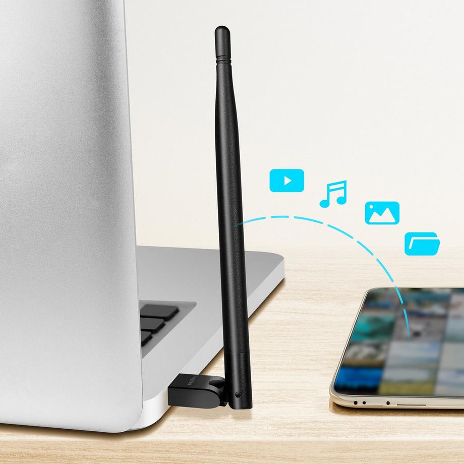 LogiLink  Adaptateur USB Bluetooth 5.3 avec antenne 150 m 