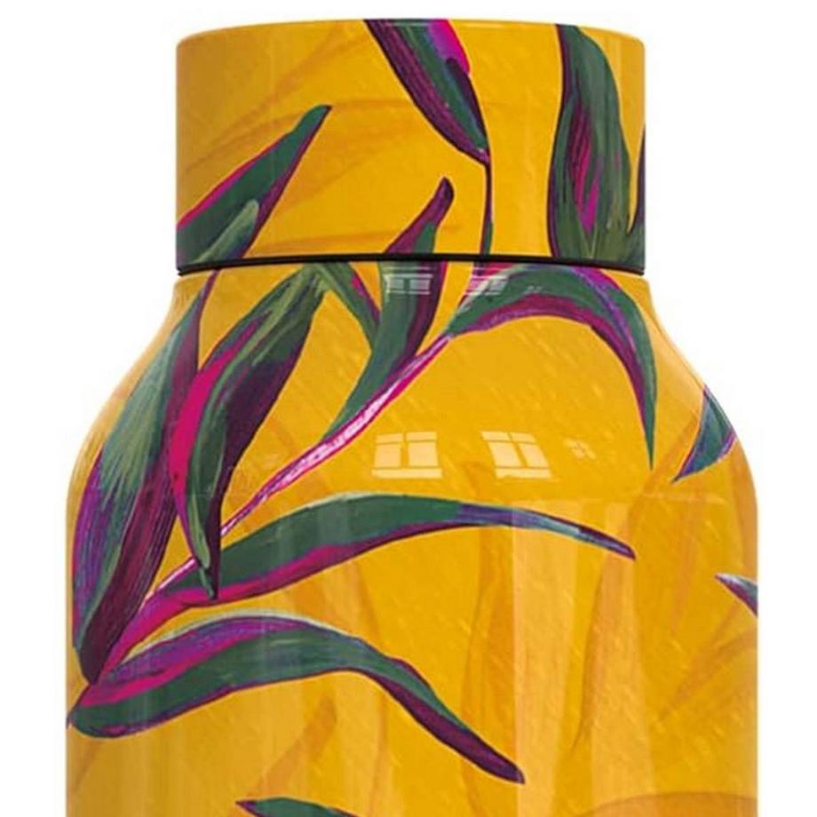 Quokka Bottiglia Termica a Doppia Parete Ermetica con Decorazione Sun Garden  