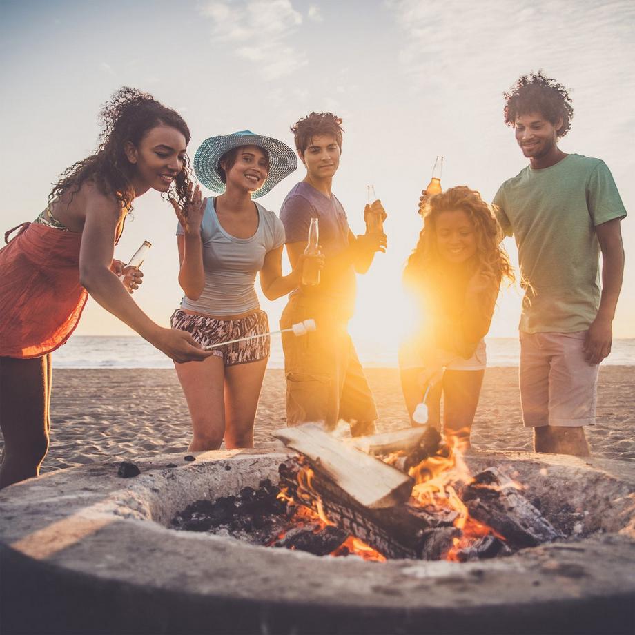 B2X  Extra lange Grillstäbe aus Bambus 