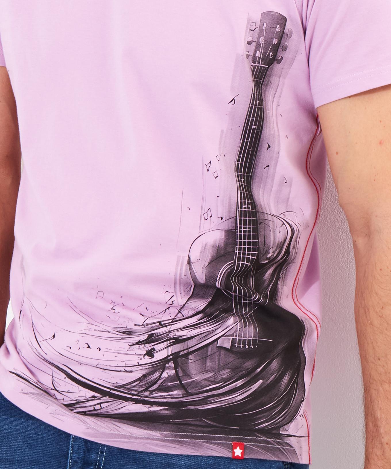 Joe Browns  Skizzenhaftes Gitarren-Grafik-T-Shirt 