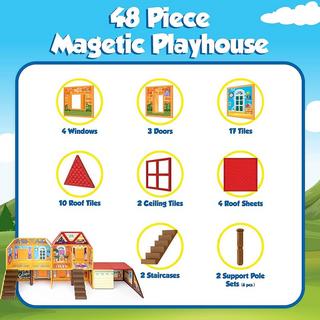 Playmags  Playhouse magnetico 