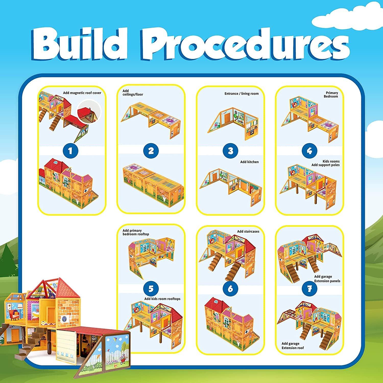 Playmags  Playhouse magnetico 