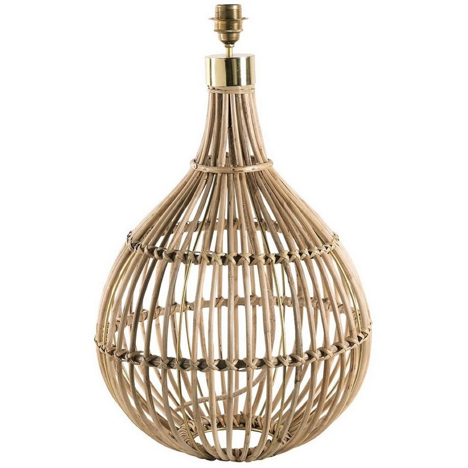 Blanc d'Ivoire Pied de lampe Romane  